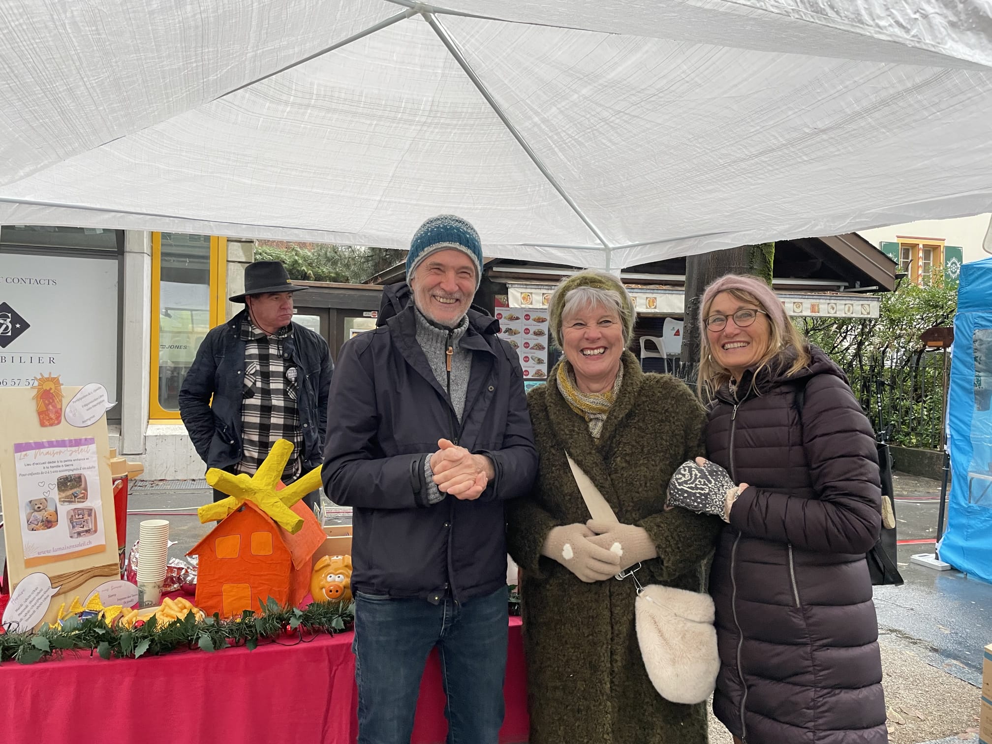 Le stand de la Sainte Catherine