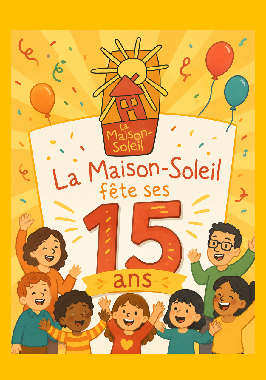 La Maison-Soleil fête ses 15 ans au bord de l'eau – samedi 19 septembre 2026, Lac de Géronde, de 10h00 à 17h00