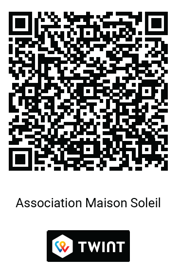 QR code TWINT – Association Maison Soleil